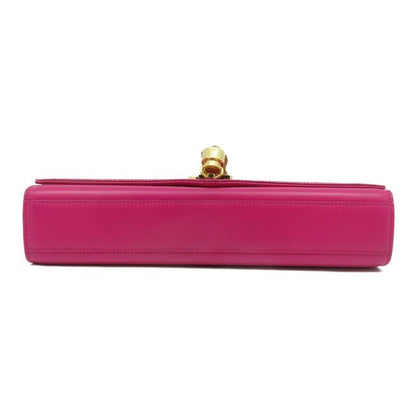 Saint Laurent Monogram Kate Smooth Medium Classic Tassel Fuchsia Pink Calfskin Leather Shoulder Bag - image 4