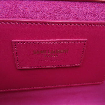 Saint Laurent Monogram Kate Smooth Medium Classic Tassel Fuchsia Pink Calfskin Leather Shoulder Bag - image 10