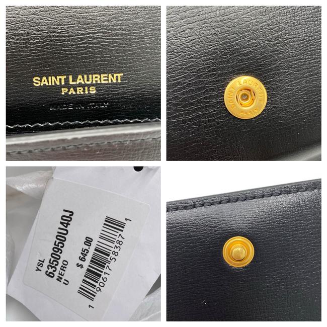 Saint Laurent Monogram Kate Ysl Phone Holder with Strap In Smooth Black Leather Cross Body Bag - image 11