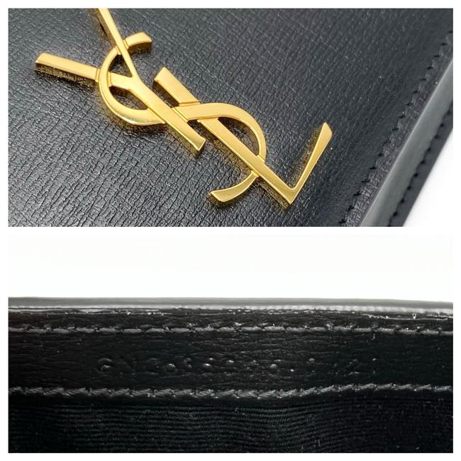 Saint Laurent Monogram Kate Ysl Phone Holder with Strap In Smooth Black Leather Cross Body Bag - image 12