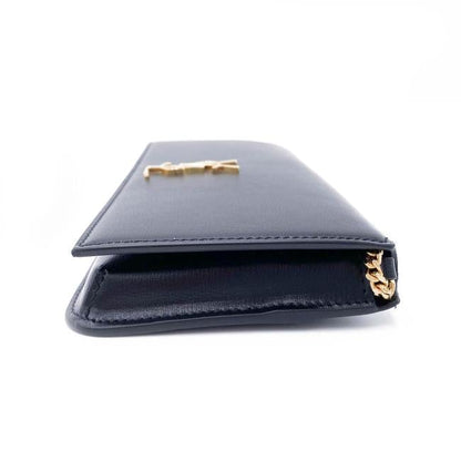 Saint Laurent Monogram Kate Ysl Phone Holder with Strap In Smooth Black Leather Cross Body Bag - image 7