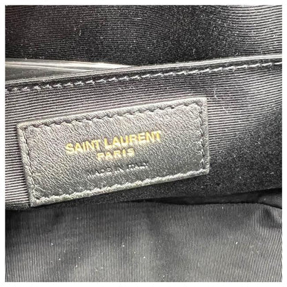 Saint Laurent Monogram Lou Camera Calfskin Matelasse Beige Leather Cross Body Bag - image 11