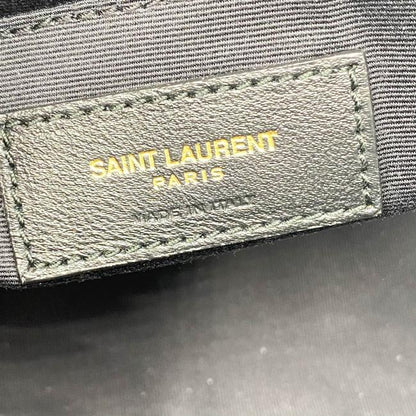Saint Laurent Monogram Lou Camera Calfskin Matelasse Black Leather Cross Body Bag - photo 10