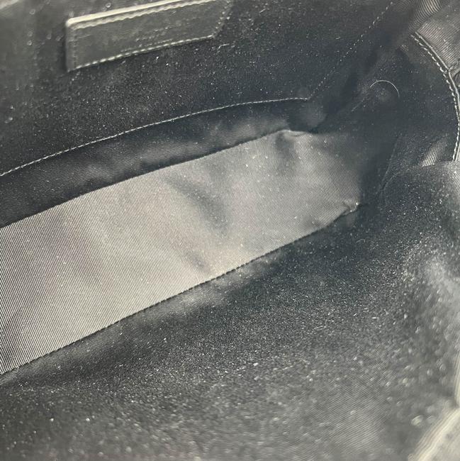 Saint Laurent Monogram Lou Camera Calfskin Matelasse Black Leather Shoulder Bag - image 9