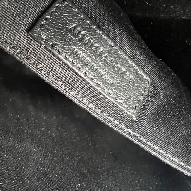 Saint Laurent Monogram Lou Camera Calfskin Matelasse Black Patent Leather Cross Body Bag - photo 11