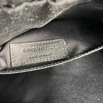 Saint Laurent Monogram Lou Camera Calfskin Matelasse Blue Leather Shoulder Bag - photo 12
