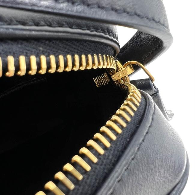 Saint Laurent Monogram Lou Camera Calfskin Matelasse Blue Leather Shoulder Bag - photo 9
