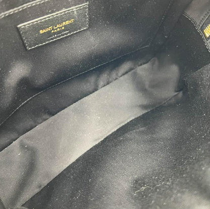 Saint Laurent Monogram Lou Camera Calfskin Matelasse Blue Leather Shoulder Bag - photo 10