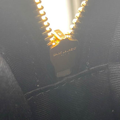 Saint Laurent Monogram Lou Camera Grain De Poudre Matelasse Quilted Round Vinyle Black Leather Cross Body Bag - image 9