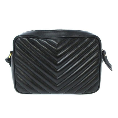 Saint Laurent Monogram Lou Camera Matelasse Black Calfskin Leather Shoulder Bag - image 2