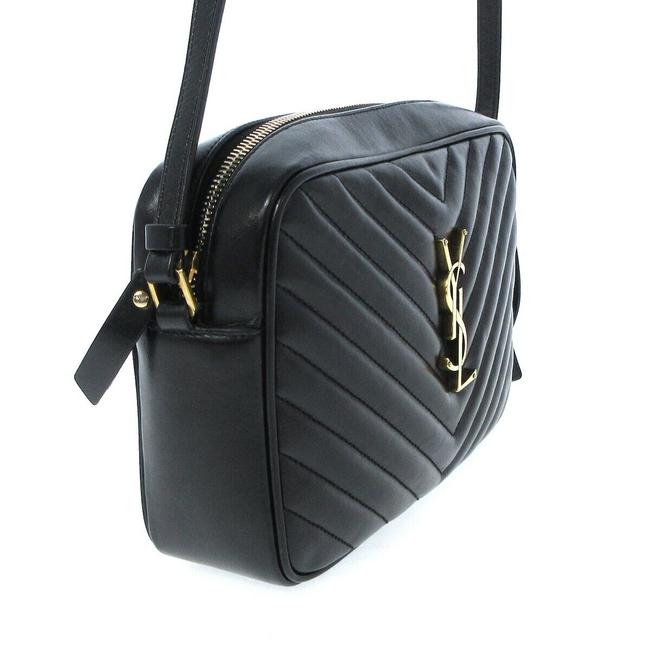 Saint Laurent Monogram Lou Camera Matelasse Black Calfskin Leather Shoulder Bag - image 3