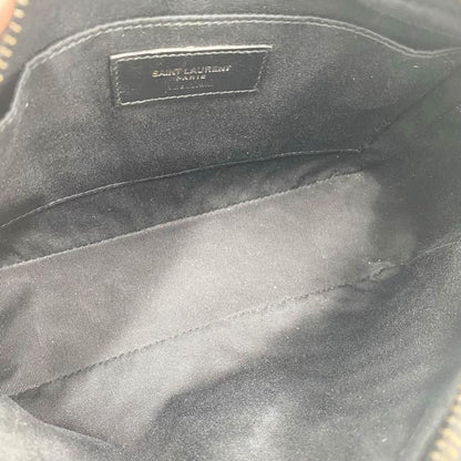 Saint Laurent Monogram Lou Camera Matelasse Black Calfskin Leather Shoulder Bag - photo 9