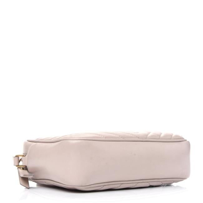 Saint Laurent Monogram Lou Camera Matelasse Washed Light Pink Calfskin Leather Shoulder Bag - image 4