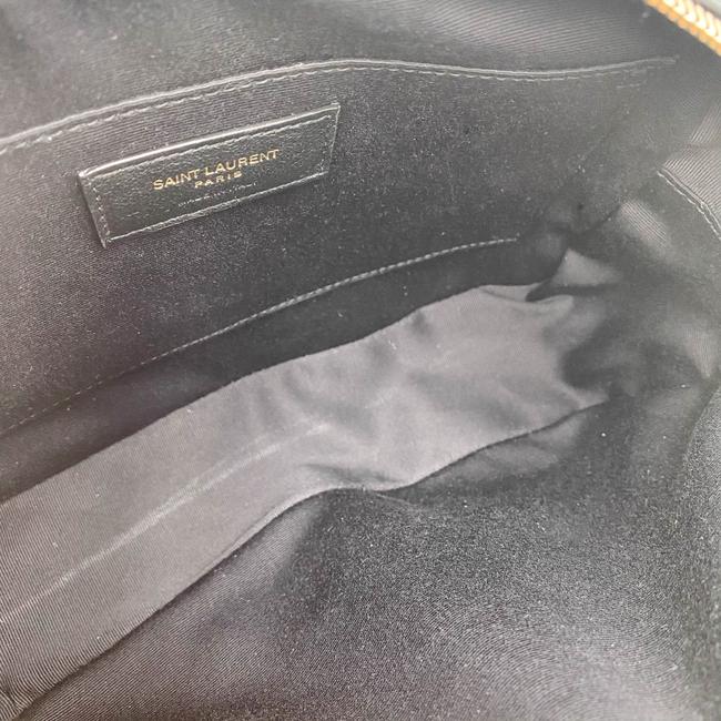 Saint Laurent Monogram Lou Camera Quilted Black Leather Cross Body Bag - photo 8
