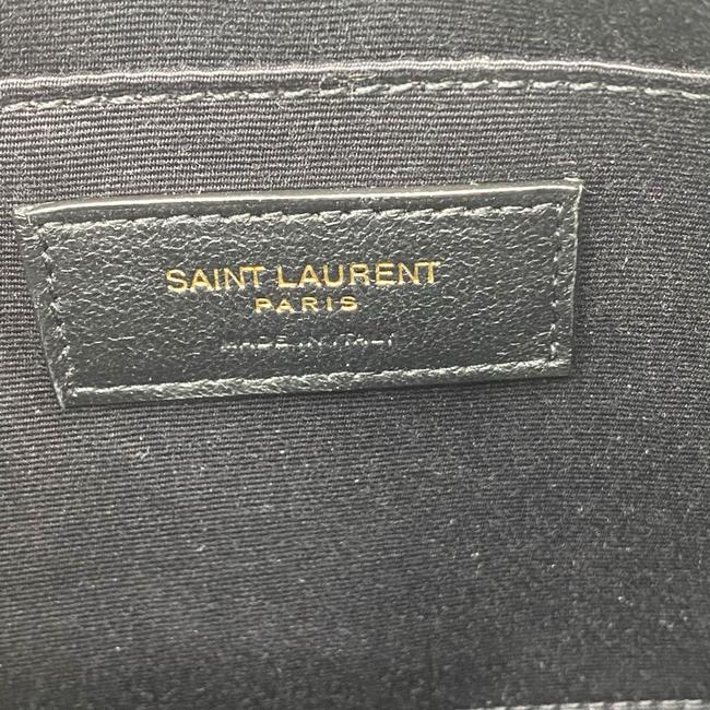 Saint Laurent Monogram Lou Camera Quilted Black Leather Cross Body Bag - photo 9