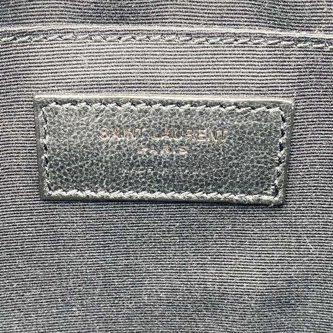 Saint Laurent Monogram Lou Camera Smooth Black Lambskin Leather Shoulder Bag - photo 11