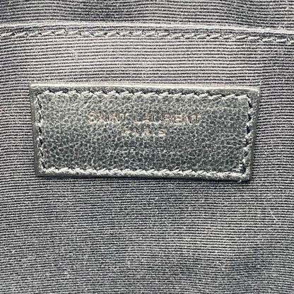 Saint Laurent Monogram Lou Camera Smooth Black Lambskin Leather Shoulder Bag - photo 11