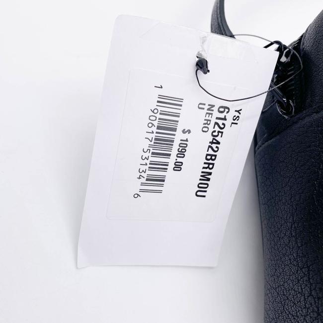 Saint Laurent Monogram Lou Camera Smooth Black Lambskin Leather Shoulder Bag - photo 12