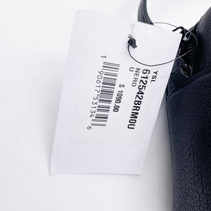Saint Laurent Monogram Lou Camera Smooth Black Lambskin Leather Shoulder Bag - photo 12