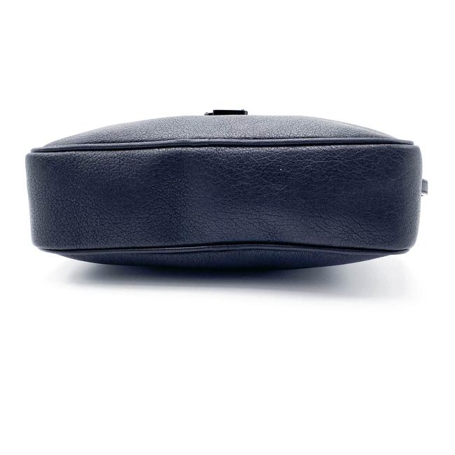 Saint Laurent Monogram Lou Camera Smooth Black Lambskin Leather Shoulder Bag - photo 7