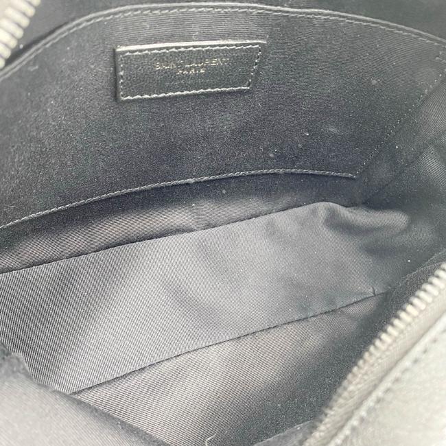 Saint Laurent Monogram Lou Camera Smooth Black Lambskin Leather Shoulder Bag - photo 9