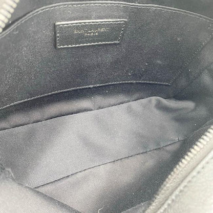 Saint Laurent Monogram Lou Camera Smooth Black Lambskin Leather Shoulder Bag - photo 9