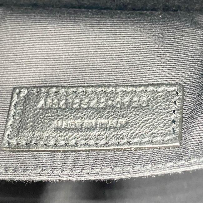 Saint Laurent Monogram Lou Camera Smooth Black Lambskin Leather Shoulder Bag - photo 10