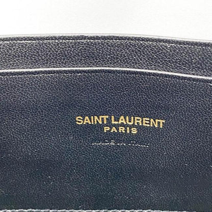 Saint Laurent Monogram Loulou Camera Lou Monogram Mini Black Leather Cross Body Bag - photo 11