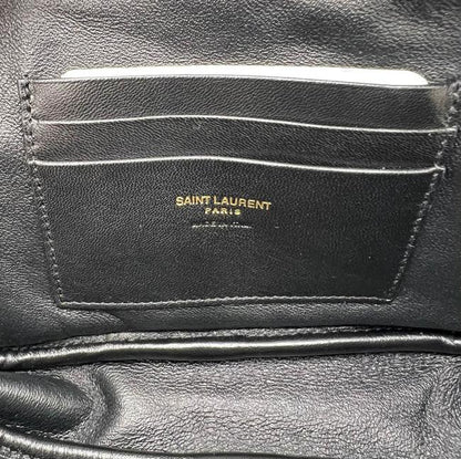 Saint Laurent Monogram Loulou Camera Lou Monogram Mini Black Leather Cross Body Bag - image 11