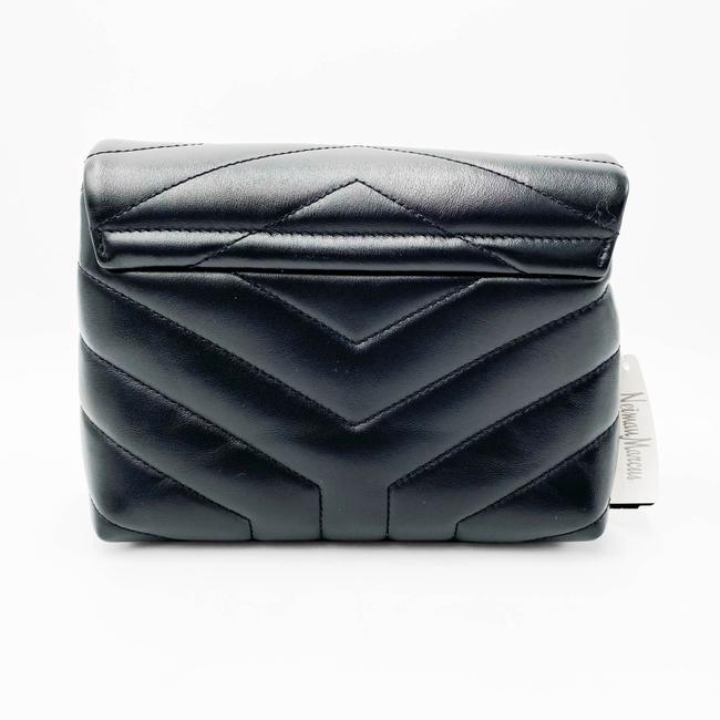 Saint Laurent Monogram Loulou Crossbody Calfskin Y Quilted Monogram Toy Black Leather Shoulder Bag - image 5