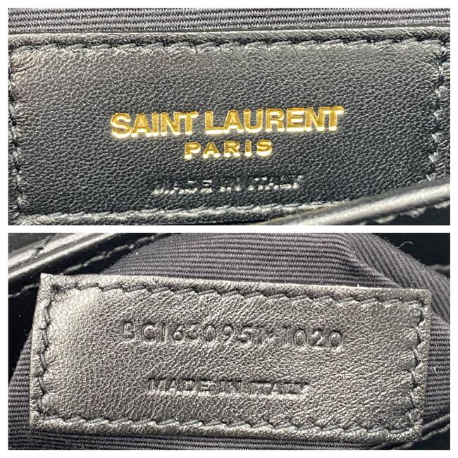 Saint Laurent Monogram Loulou Crossbody Calfskin Y Quilted Monogram Toy Black Leather Shoulder Bag - image 10