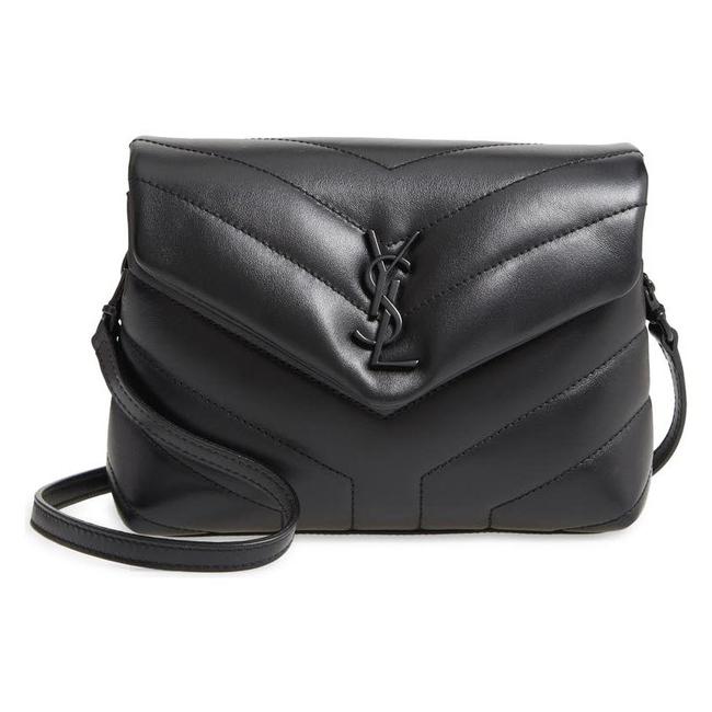 Saint Laurent Monogram Loulou Crossbody Toy Black Leather Shoulder Bag - image 1