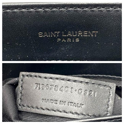 Saint Laurent Monogram Loulou Crossbody Toy Black Leather Shoulder Bag - image 11