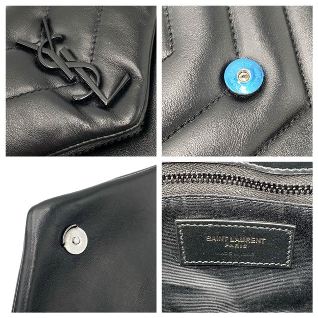 Saint Laurent Monogram Loulou Crossbody Toy Black Leather Shoulder Bag - image 12