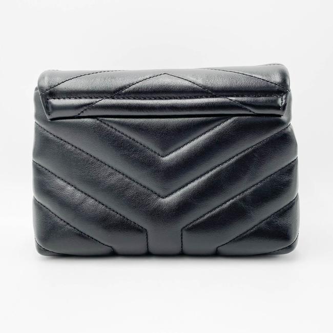 Saint Laurent Monogram Loulou Crossbody Toy Black Leather Shoulder Bag - image 5