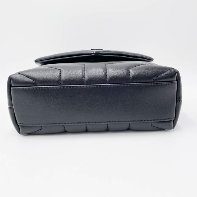 Saint Laurent Monogram Loulou Crossbody Toy Black Leather Shoulder Bag - image 6
