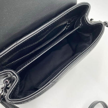 Saint Laurent Monogram Loulou Crossbody Toy Black Leather Shoulder Bag - image 8