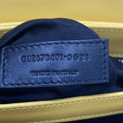 Saint Laurent Monogram Loulou Crossbody Toy Monogram Yellow Leather Shoulder Bag - photo 12