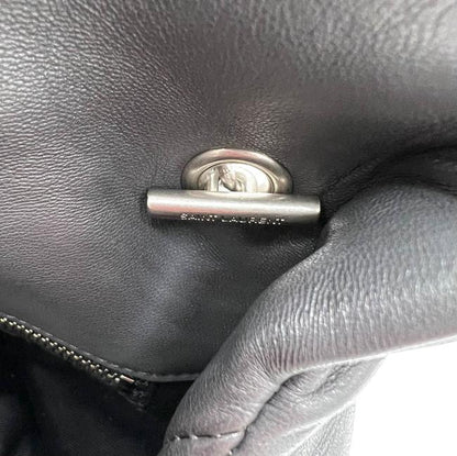 Saint Laurent Monogram Loulou Lou Mini Puffer Grey Leather Shoulder Bag - image 11