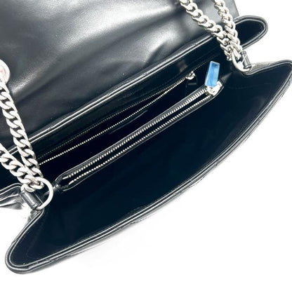 Saint Laurent Monogram Loulou Medium Quilted Leather Black Shoulder Bag - photo 11