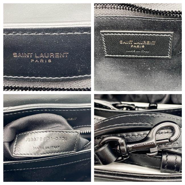 Saint Laurent Monogram Loulou Monogram Toy Noir Black Leather Shoulder Bag - photo 12