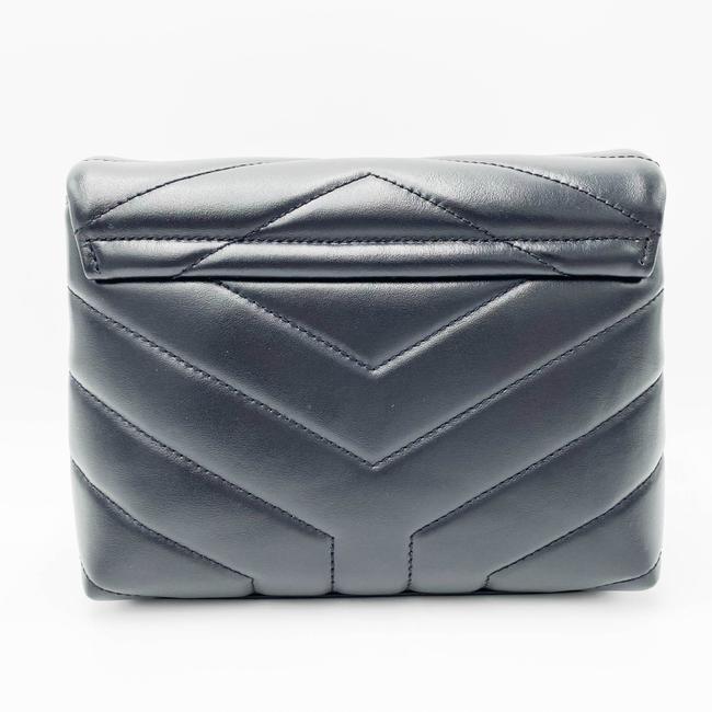 Saint Laurent Monogram Loulou Monogram Toy Noir Black Leather Shoulder Bag - photo 5