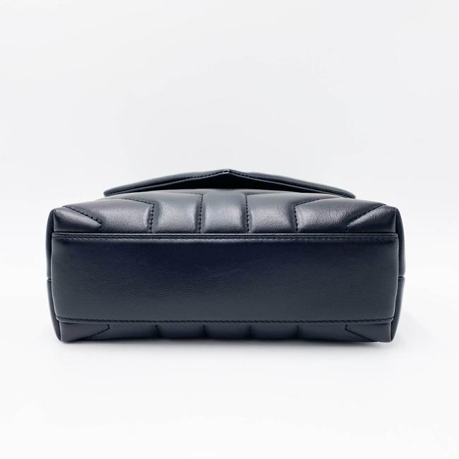 Saint Laurent Monogram Loulou Monogram Toy Noir Black Leather Shoulder Bag - photo 6