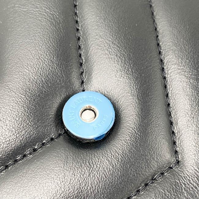 Saint Laurent Monogram Loulou Monogram Toy Noir Black Leather Shoulder Bag - photo 10