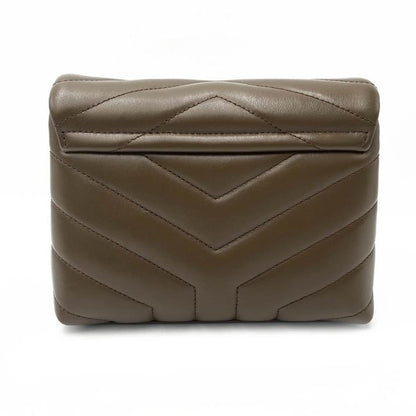 Saint Laurent Monogram Loulou Monogram Toy Soil Brown Leather Cross Body Bag - photo 5