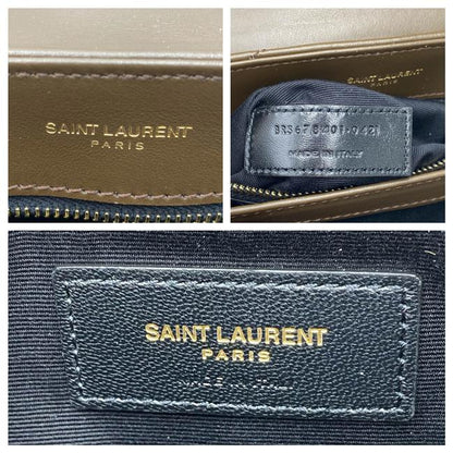Saint Laurent Monogram Loulou Monogram Toy Soil Brown Leather Cross Body Bag - photo 10