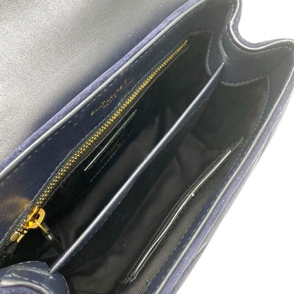 Saint Laurent Monogram Loulou Navy 2021 Blue Suede Leather Cross Body Bag - photo 11