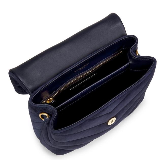 Saint Laurent Monogram Loulou Navy 2021 Blue Suede Leather Cross Body Bag - photo 3