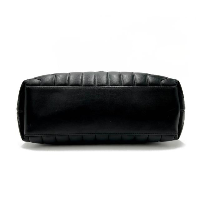 Saint Laurent Monogram Loulou Quilted Monogram Medium Chain Satchel Black Calfskin Leather Shoulder Bag - image 5