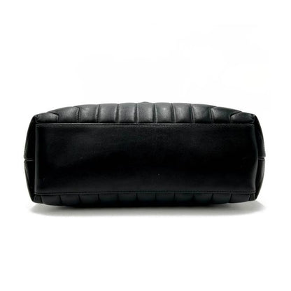 Saint Laurent Monogram Loulou Quilted Monogram Medium Chain Satchel Black Calfskin Leather Shoulder Bag - image 5